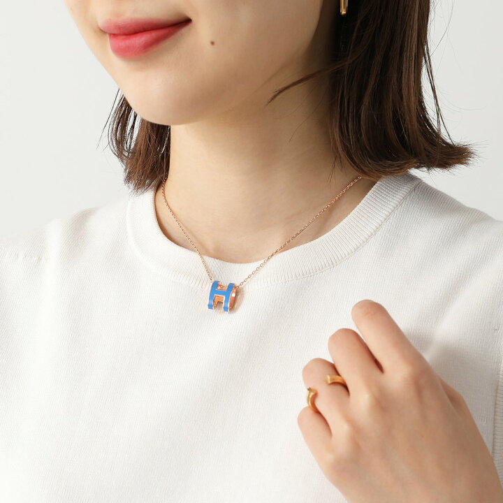 楽天市場】HERMES エルメス ネックレス ポップアッシュ Pop H 147991F  
