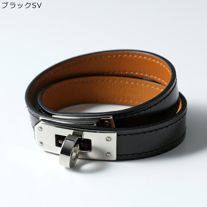 楽天市場】HERMES エルメス ブレスレット KELLY DOUBLE TOUR ケリー 