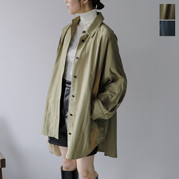 楽天市場】cafune カフネ 長袖 シャツ 435945 レディース オーバー 