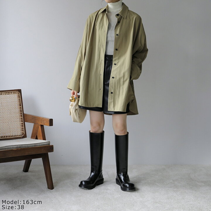 楽天市場】cafune カフネ 長袖 シャツ 435945 レディース オーバー 