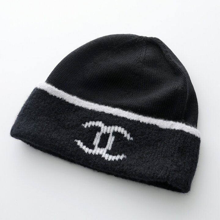 楽天市場】CHANEL シャネル ニット帽 AAA330 B17631 レディース ココ 