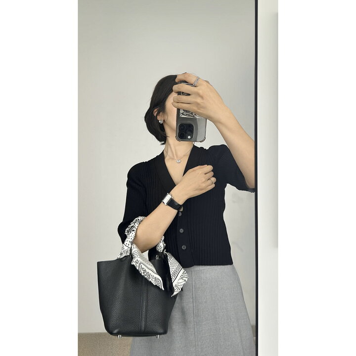 楽天市場】HERMES エルメス スカーフ ツイリー フリル TWILLY VOLANT  