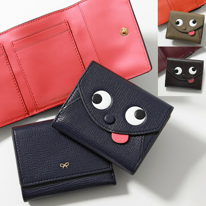 楽天市場】ANYA HINDMARCH アニヤハインドマーチ 三つ折り財布 Zany  