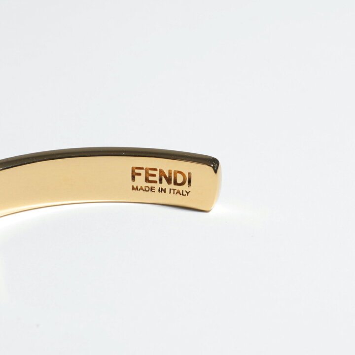 楽天市場】FENDI フェンディ バングル F IS FEND エフ イズ 8AG928 6GX 