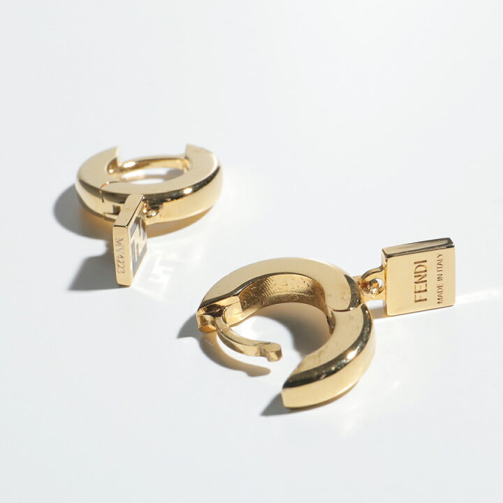 楽天市場】FENDI フェンディ フープピアス FOREVER フォーエバー 