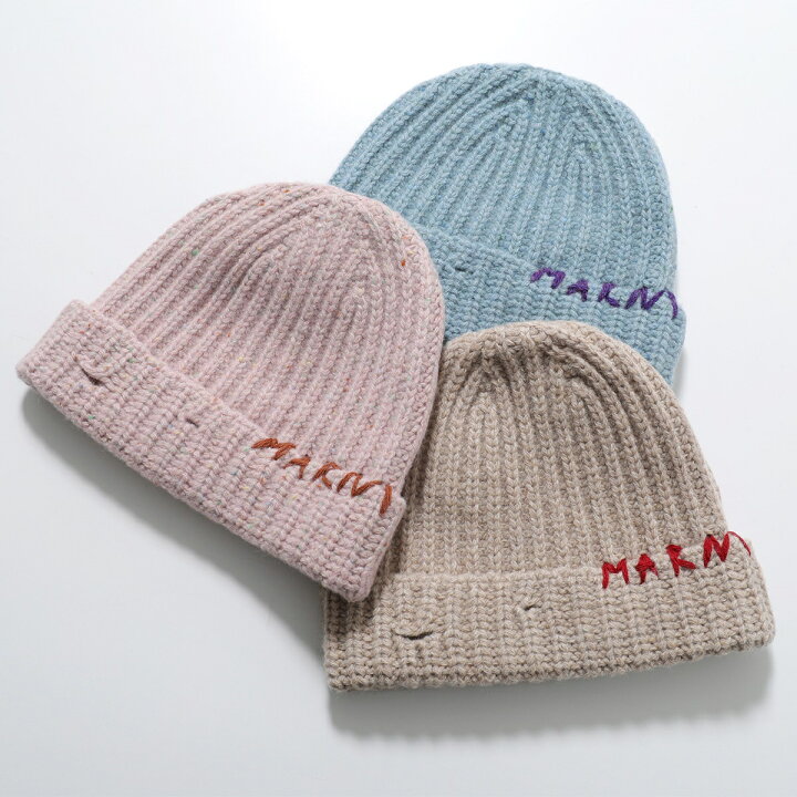 楽天市場】MARNI マルニ ニット帽 CLMC0125Q0 UFH938 レディース 