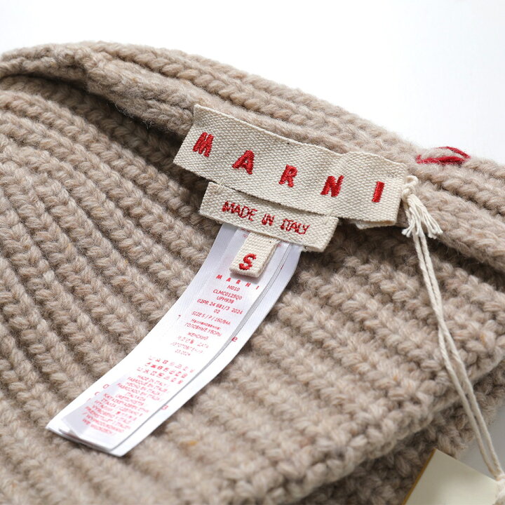 楽天市場】MARNI マルニ ニット帽 CLMC0125Q0 UFH938 レディース 