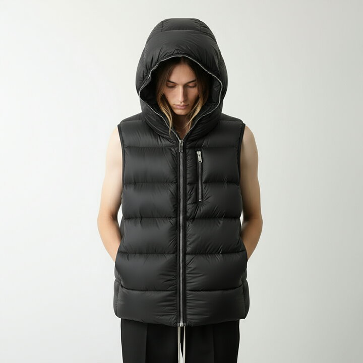 楽天市場】Rick Owens リックオウエンス ダウンベスト SEALED VEST 