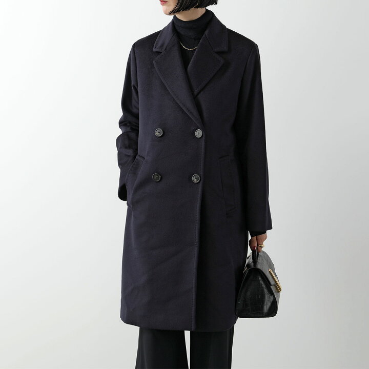 極美品 マックスマーラ Max Mara The Cube CAMELUXE コート チェスター  