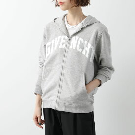 GIVENCHY KIDS ジバンシィ キッズ パーカー H30319 レディース ガールズ スウェット 長袖 ジップアップ 裏起毛 A01/GREY