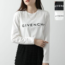 GIVENCHY KIDS ジバンシィ キッズ Tシャツ H30430 レディース ガールズ 長袖 カットソー ロンT ロゴT コットン クルーネック カラー2色【dc_kikaku】