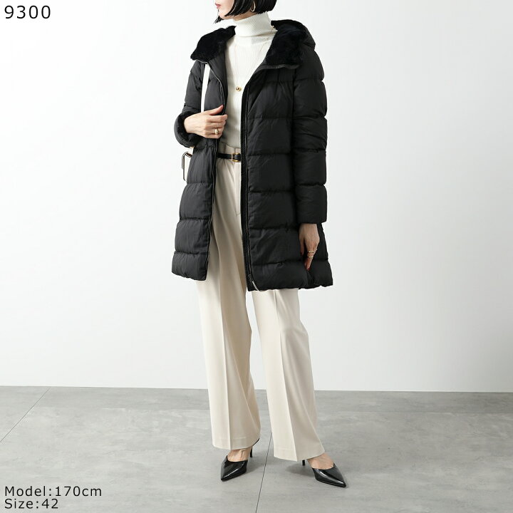 ヘルノ HERNO HERNO ダウンコート PI001909D 12630 フェイクファー  