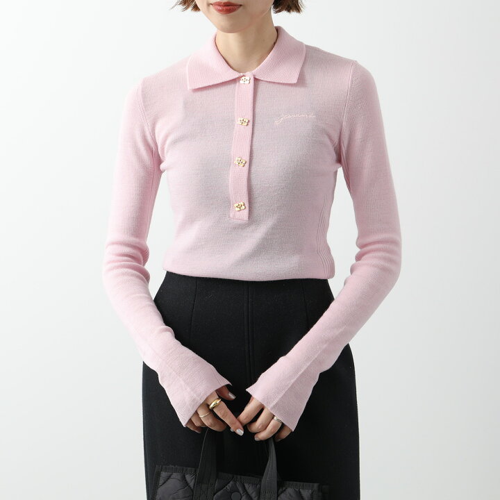楽天市場】GANNI ガニー ポロニット Mini Ribbed Merino Polo K2322 