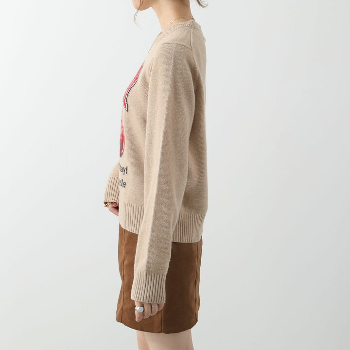 楽天市場】GANNI ガニー ニット Graphic Wool Mix Cherry Tiger 
