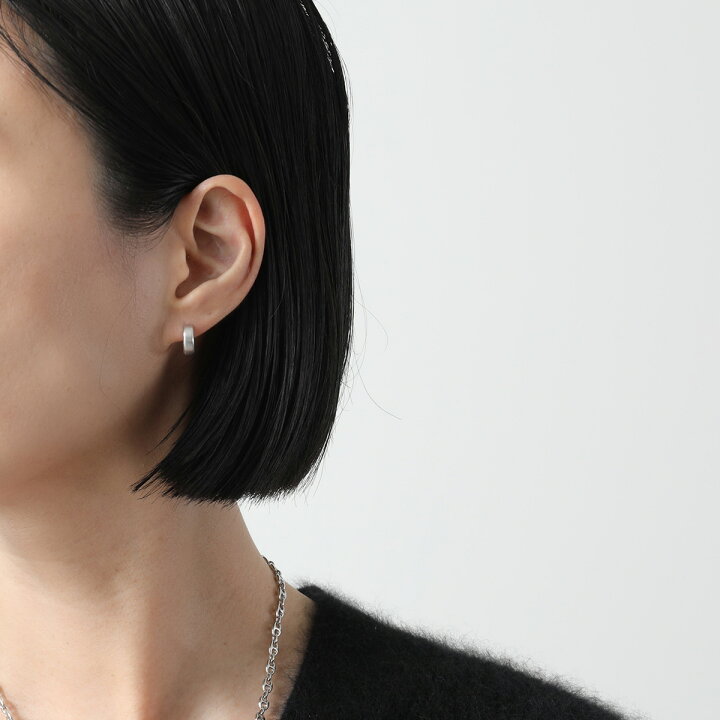 楽天市場】JIL SANDER ジルサンダー フープピアス EW2 EARRINGS 4 