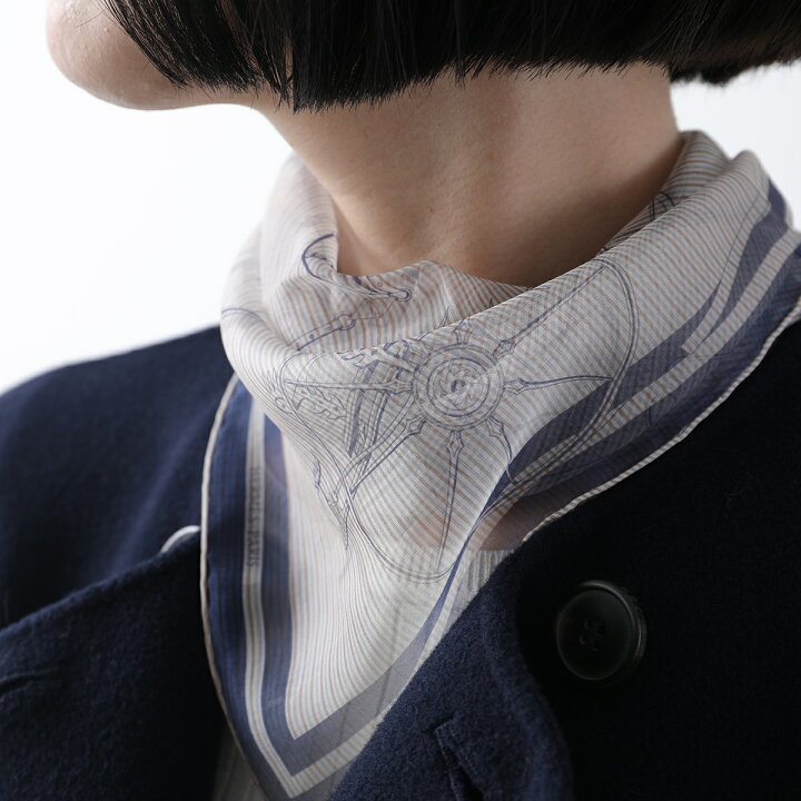 楽天市場】HERMES エルメス スカーフ ガヴロッシュ GAVROCHE TWILL 45  