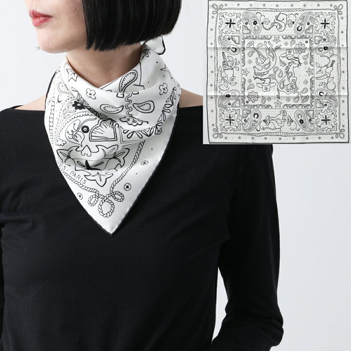 楽天市場】HERMES エルメス スカーフ CARRE カレH 55×55 044100S  