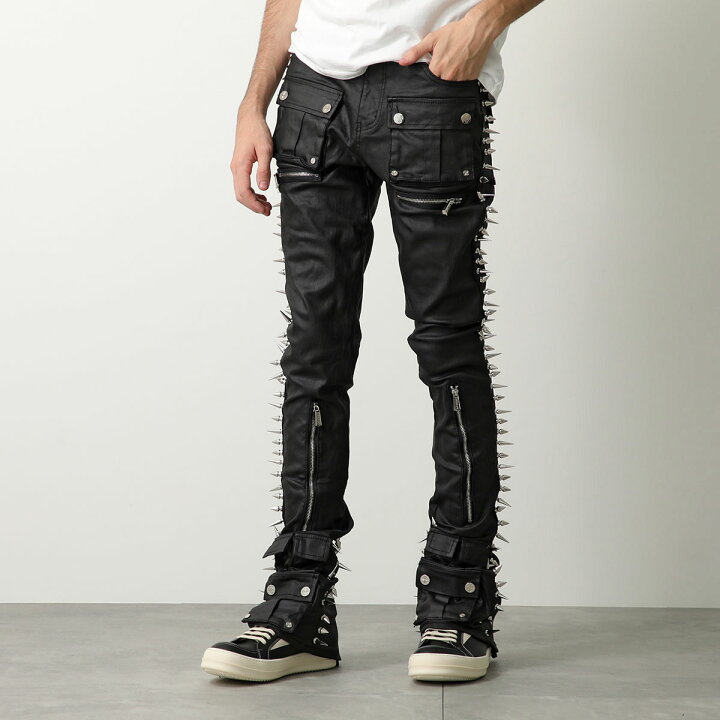 楽天市場】GUAPI グアピ ジーンズ OBSIDIAN BLACK WAXED SPIKES DENIM  