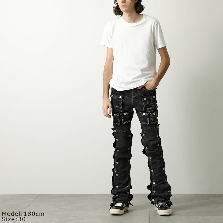 楽天市場】GUAPI グアピ ジーンズ Iron Grey Stacked Premium Denim 