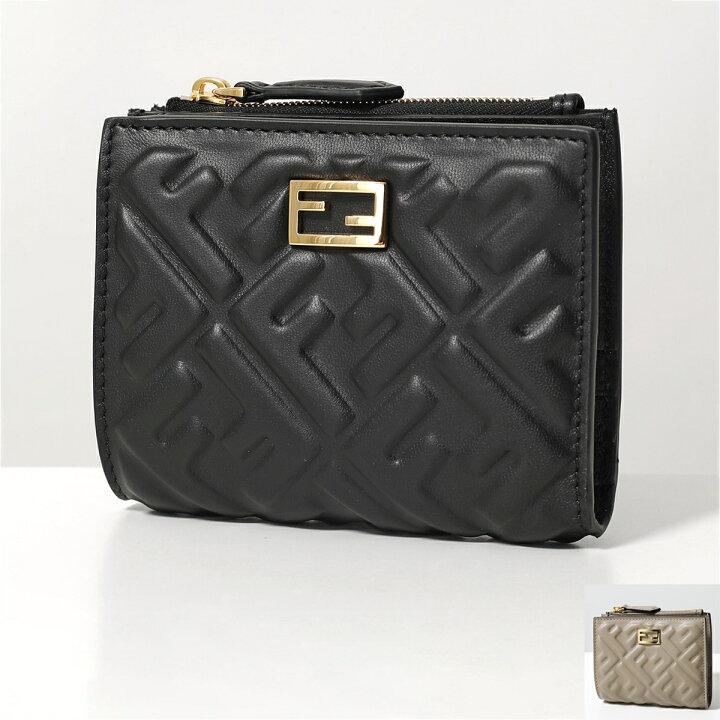楽天市場】FENDI フェンディ 二つ折り財布 SMALL WALLET SL NAPPA 
