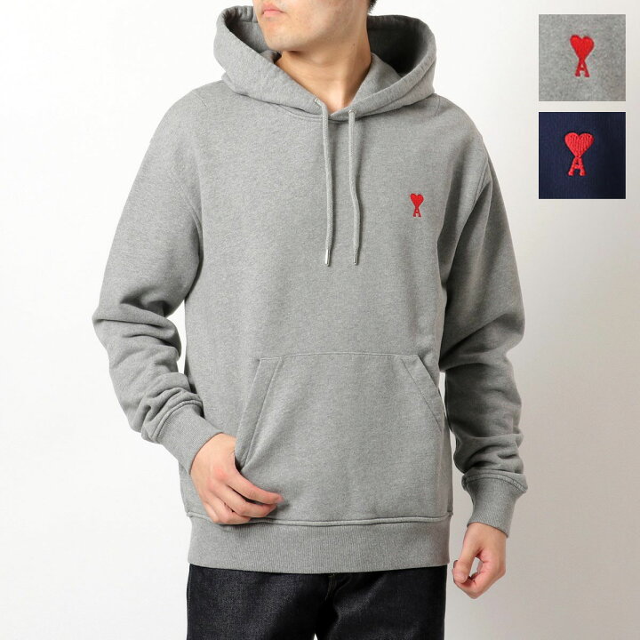 楽天市場】ami paris アミパリス パーカー BFUSW200.730 メンズ ハート  