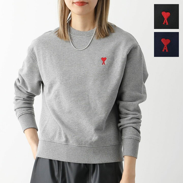 楽天市場】ami paris アミ パリス スウェット BFUSW001.730 レディース  