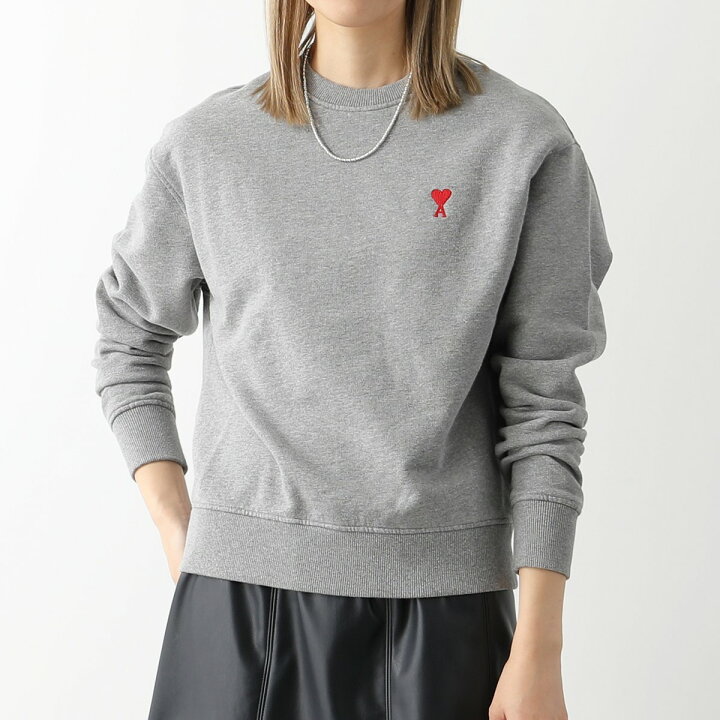 楽天市場】ami paris アミ パリス スウェット BFUSW001.730 レディース  