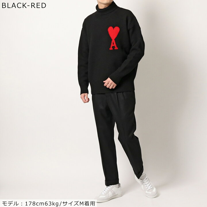 楽天市場】ami paris アミパリス セーター BFUKS402 018 メンズ  