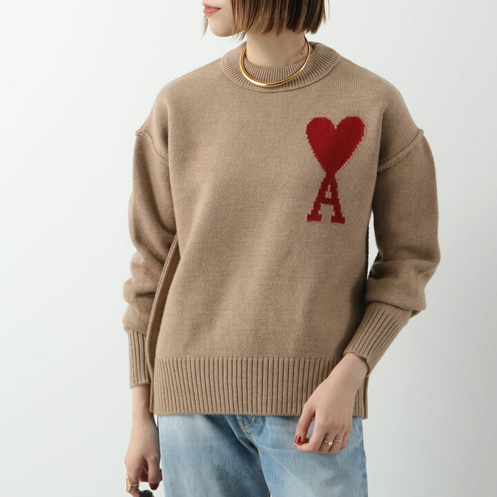 楽天市場】ami paris アミパリス セーター BFUKS006.018 レディース  