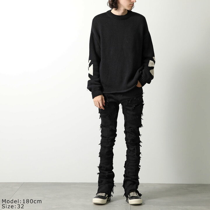楽天市場】GUAPI グアピ デニムパンツ Blood Diamond Stacked Denim 