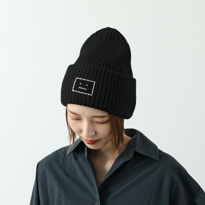 新品】Acne Studios アクネ ニット帽 ビーニー 楽天市場】ACNE STUDIOS  