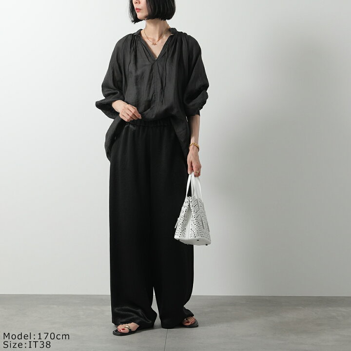 楽天市場】MAX MARA LEISURE マックスマーラ レジャー ワイドパンツ 