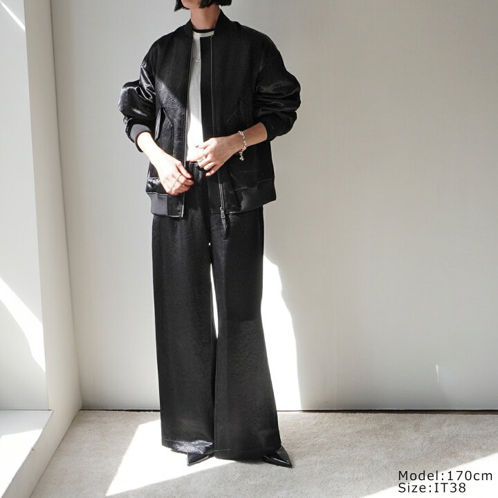 楽天市場】MAX MARA LEISURE マックスマーラ レジャー ワイドパンツ 