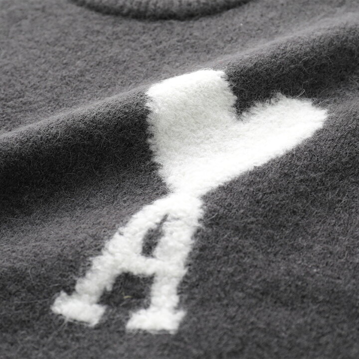 楽天市場】ami paris アミパリス セーター OFF WHITE ADC SWEATER  