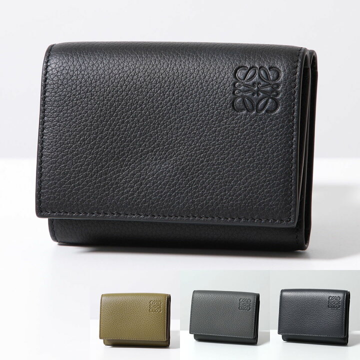 楽天市場】LOEWE ロエベ 三つ折り財布 TRIFOLD WALLET トライ  
