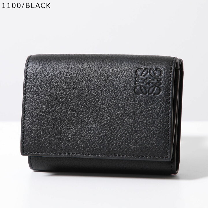 楽天市場】LOEWE ロエベ 三つ折り財布 TRIFOLD WALLET トライ  