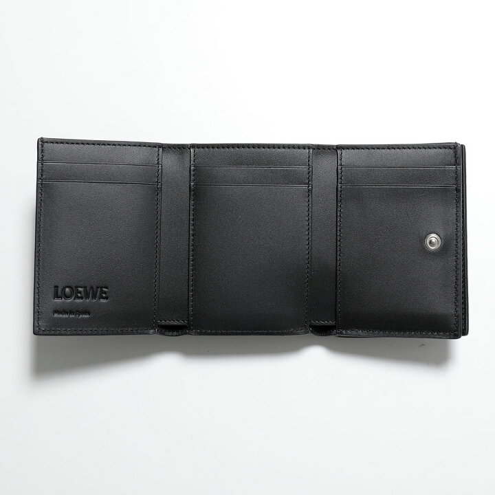 楽天市場】LOEWE ロエベ 三つ折り財布 TRIFOLD WALLET トライ  