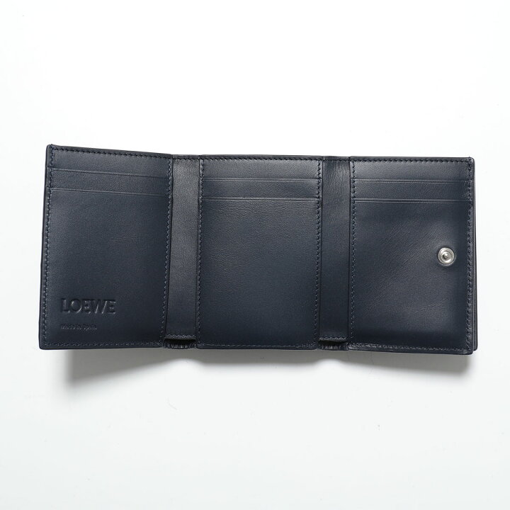 楽天市場】 LOEWE ロエベ 三つ折り財布 TRIFOLD WALLET トライ 