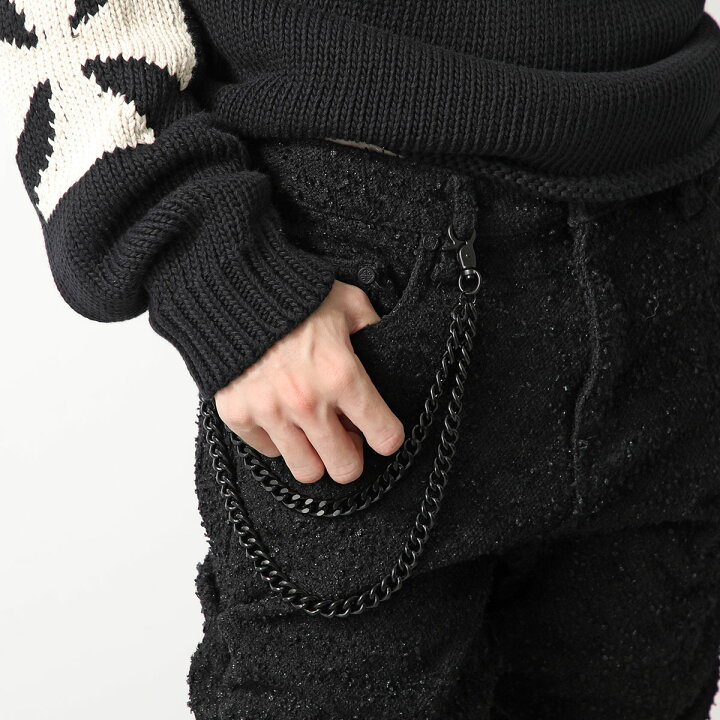 楽天市場】GUAPI グアピ ジーンズ All Black Super Stacked Denim 