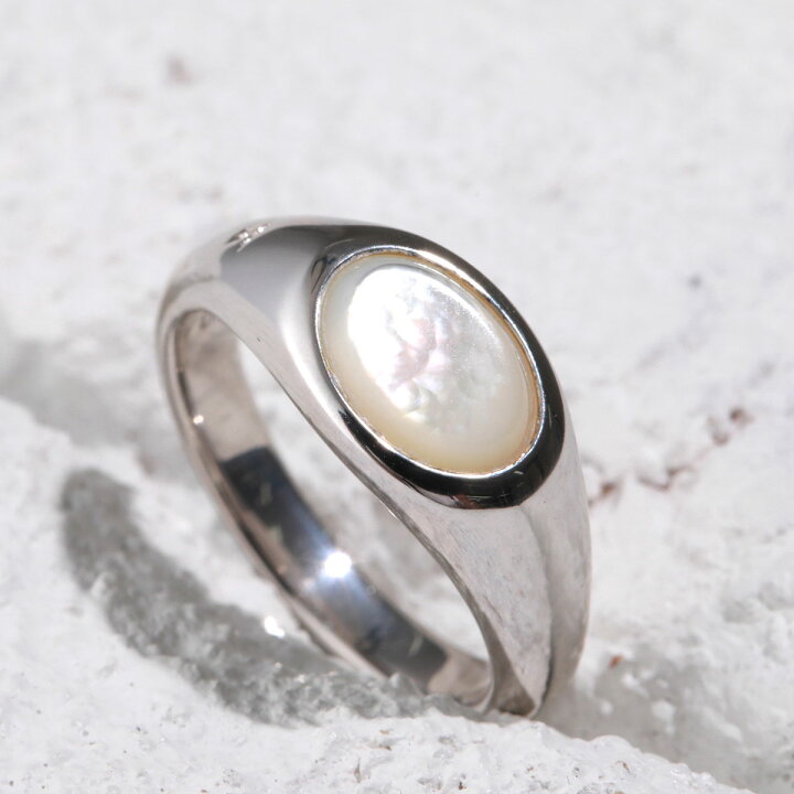 楽天市場】TOMWOOD トムウッド リング レディース Joe Ring White MOP 