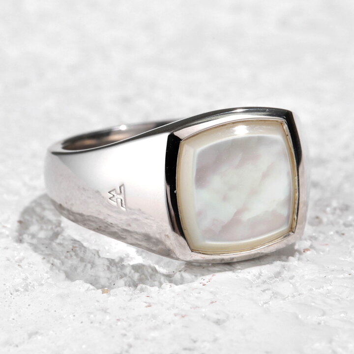 楽天市場】TOMWOOD トムウッド リング レディース Kay Ring White MOP 