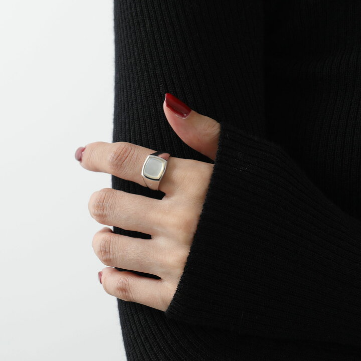 楽天市場】TOMWOOD トムウッド リング レディース Kay Ring White MOP  