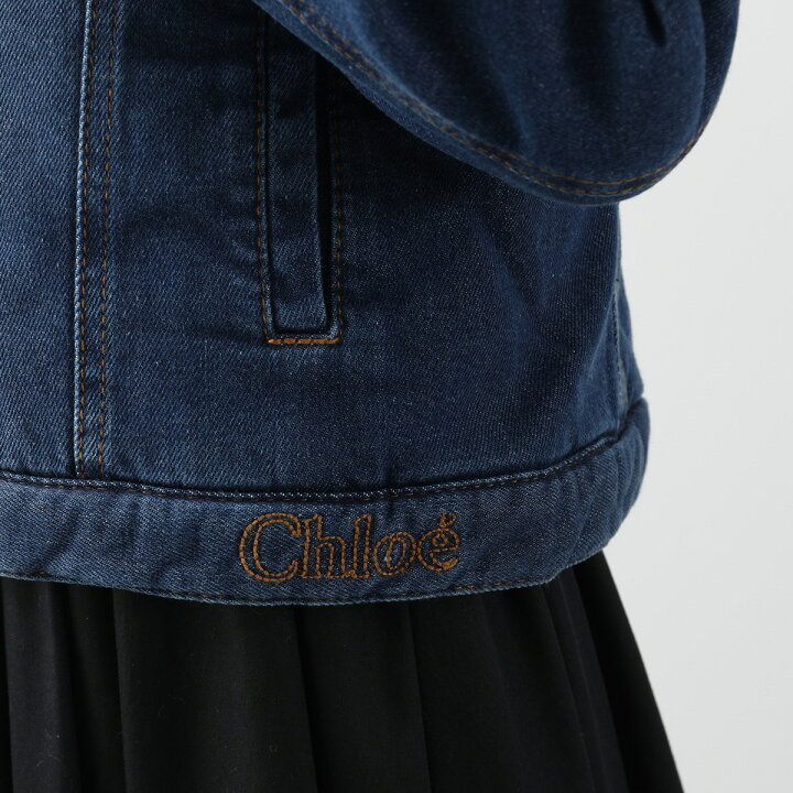 楽天市場】Chloe Kids クロエ キッズ デニムジャケット C20248 
