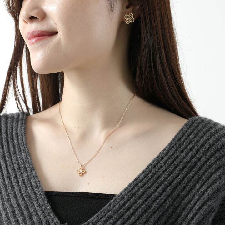 楽天市場】TORY BURCH トリーバーチ ネックレス KIRA CLOVER PENDANT 