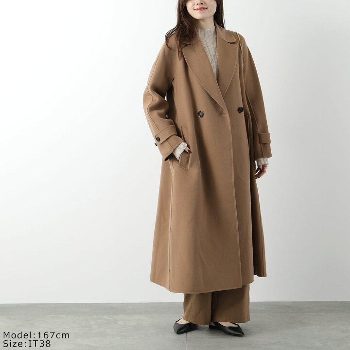 楽天市場】S MAX MARA エス マックスマーラ ロングコート EBANO エバノ 