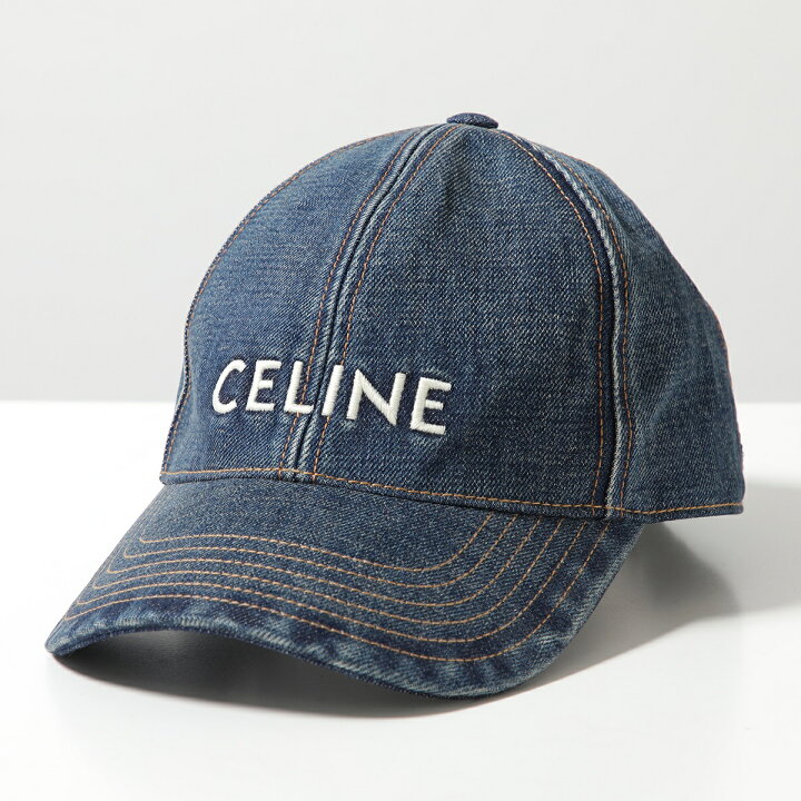 楽天市場】CELINE セリーヌ ベースボールキャップ 2AUS9815V.08TI 