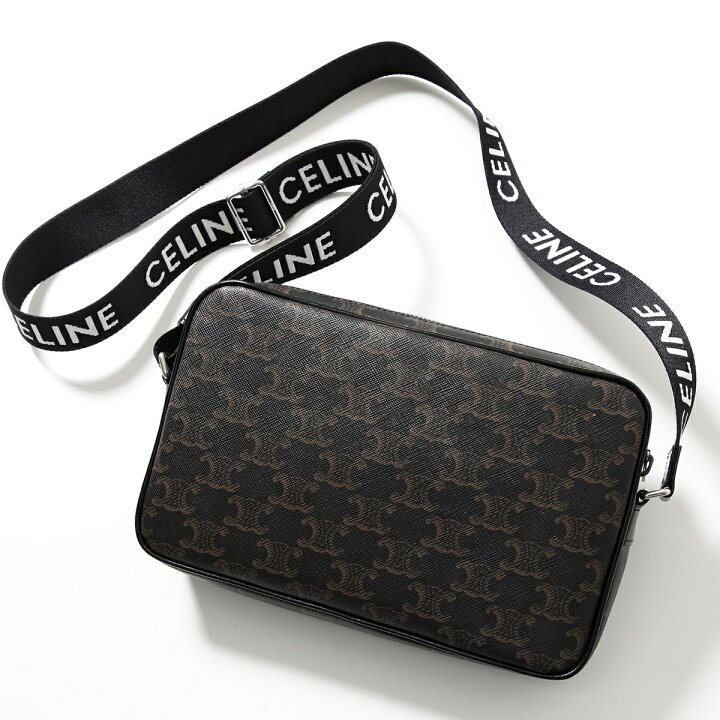 楽天市場】CELINE セリーヌ ショルダーバッグ Horizontal Messenger 
