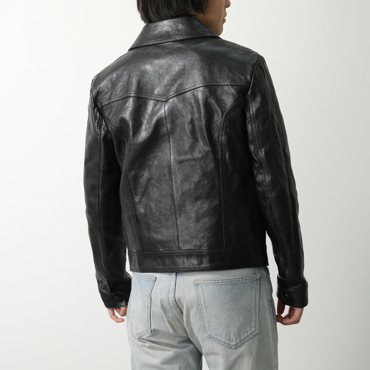 楽天市場】CELINE セリーヌ レザージャケット 2EK17602V.38NO メンズ  