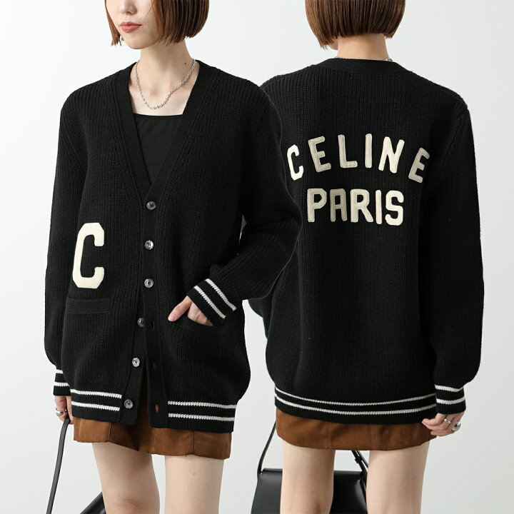 楽天市場】CELINE セリーヌ カーディガン 2AD0P830I.38EC レディース  