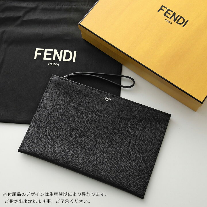 楽天市場】FENDI フェンディ クラッチバッグ SELLERIA セレリア 7N0134 